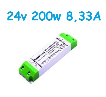 Led Driver Slim 24v 200w 8,33A